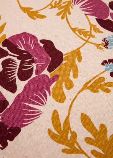 Neha Putetrekk med blomster - Rosa 2 - Indiska