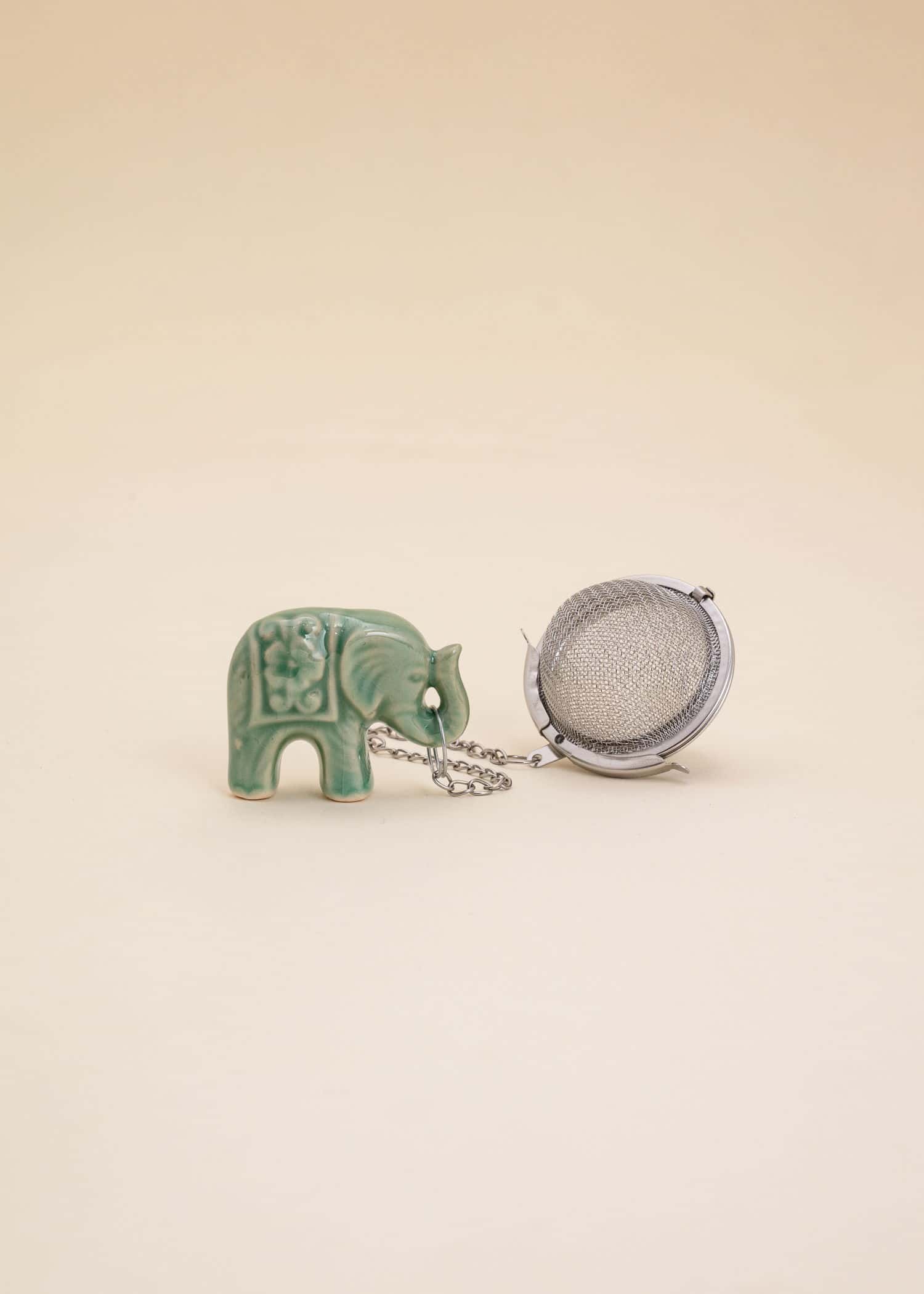 ELEPHANT Norsu-teesuodatin - Vihreä 1 - Indiska