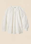 Taytum lace blouse - WHITE