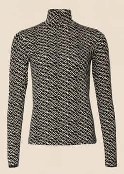 Trudy top 232 - Black White