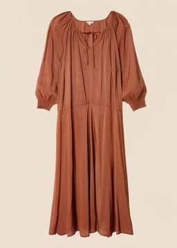 NAIMA DRESS - BROWN
