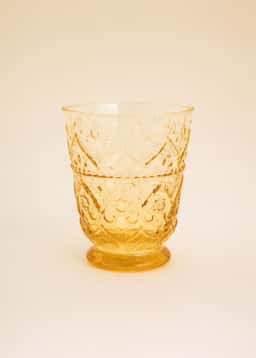 BOMBAY GLASS S - AMBER