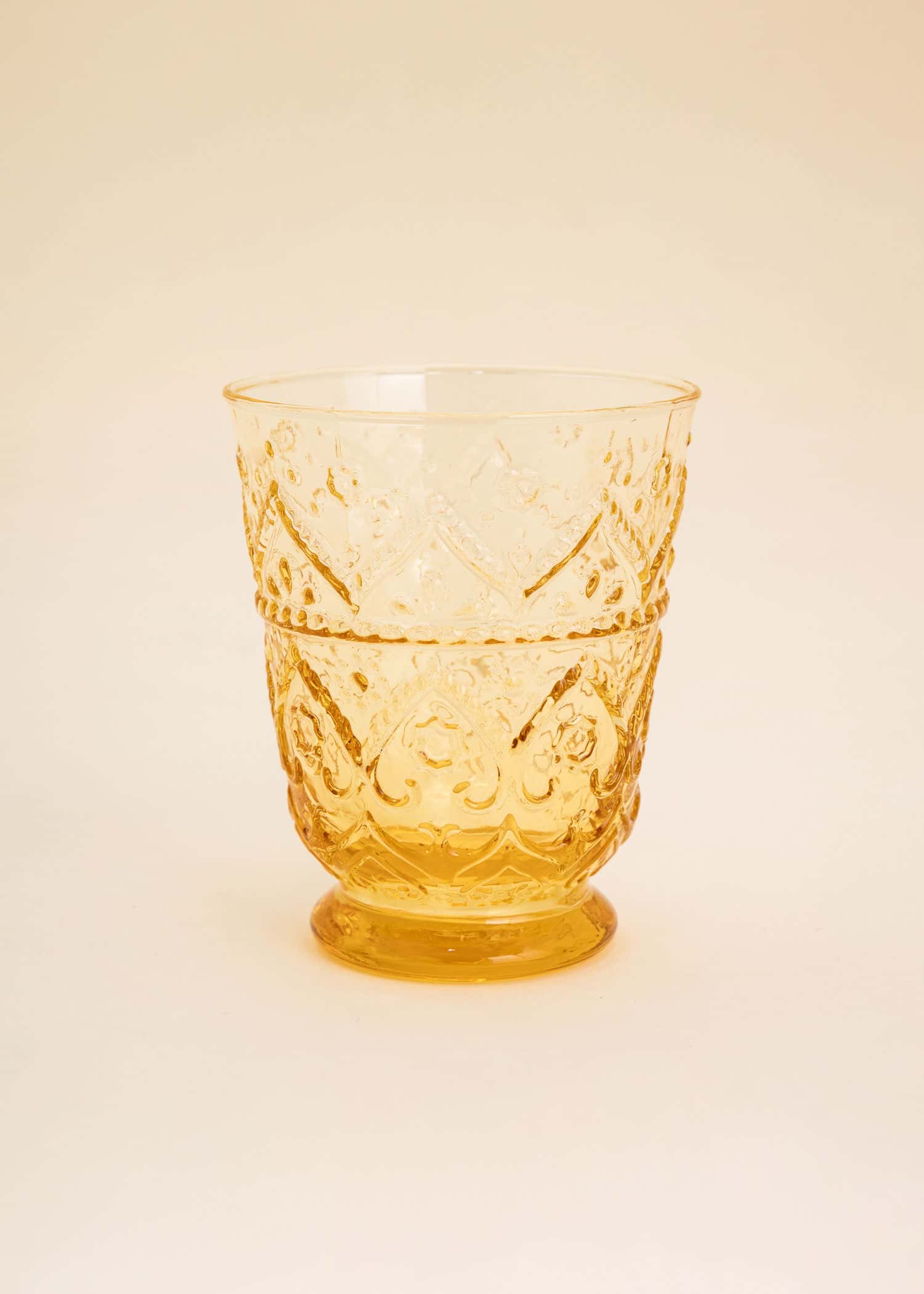 BOMBAY Handblåst dricksglas - Brun 1 - Indiska