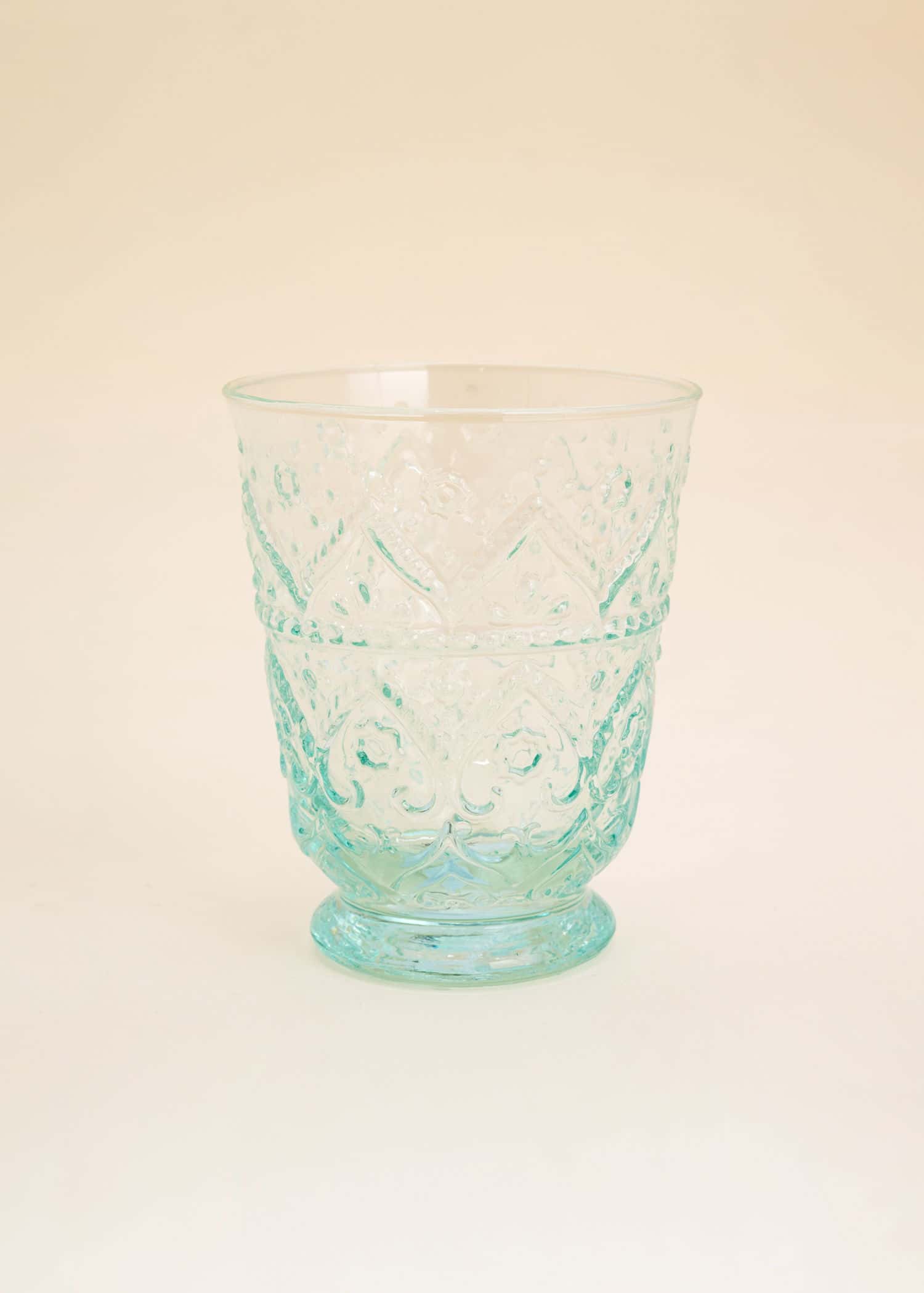 BOMBAY Handblåst dricksglas - Grön 1 - Indiska
