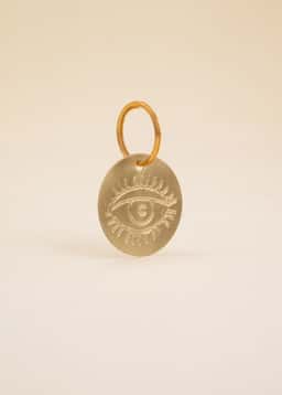 BRASS KEY DECO - EYE