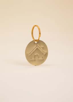 BRASS KEY DECO - HOUSE