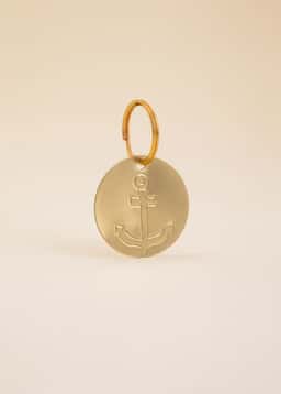 BRASS KEY DECO - ANCHOR