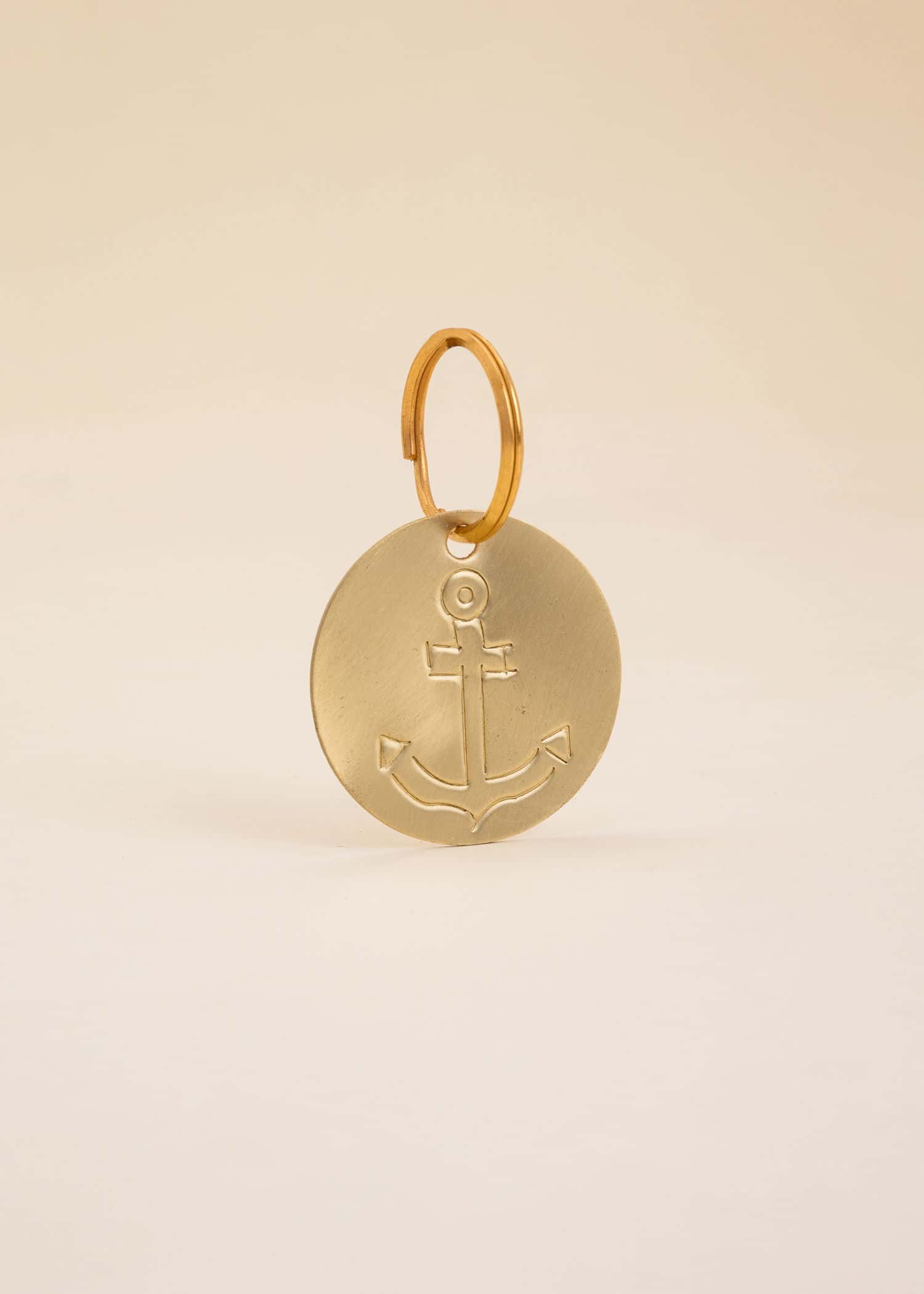 BRASS Messinkinen avaimenperäriipus  - Kulta 1 - Indiska