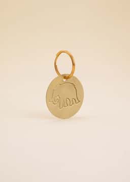BRASS KEY DECO - ELEPHANT
