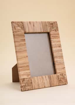 RATTAN PHOTO FRAME - NATURAL