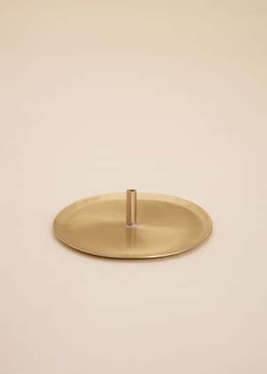 BRASS Messinkinen suitsukepidike - Kulta 1 - Indiska