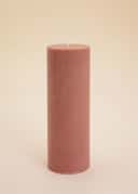 Block Candle 70x200 mm - DUSTYPINK