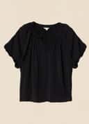 TUVA TOP - Black
