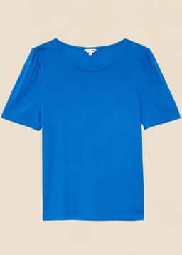 GWEN TOP - STRONG BLUE