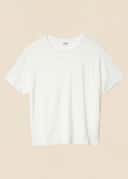 LISA LINEN TEE - WHITE