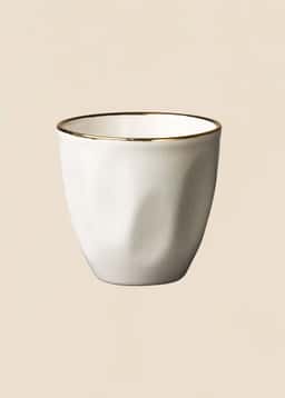 PLAIN GOLD COFFEE - WHITE