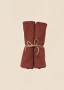 Waffle Napkin 2p - Rust