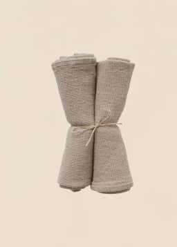 Waffle Napkin 2p - Mole