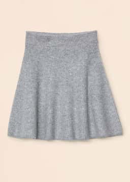 TORA SKIRT - LTGREY