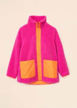 PIA PILE JACKET - PINK