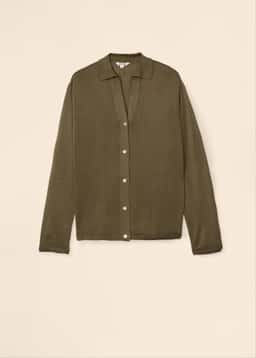ALVA CARDIGAN - khaki