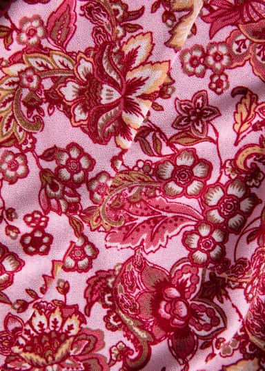 Emilia Blommig tunika - Rosa 2 - Indiska