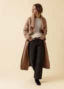 PHOEBE COAT - CAMEL