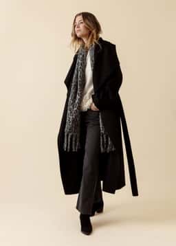 PHOEBE COAT - Black