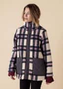 PIA PILE JACKET - GREY