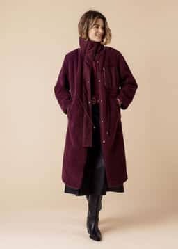 HAILEY COAT - RED