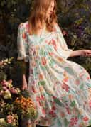 CORNELIA DRESS - GREEN