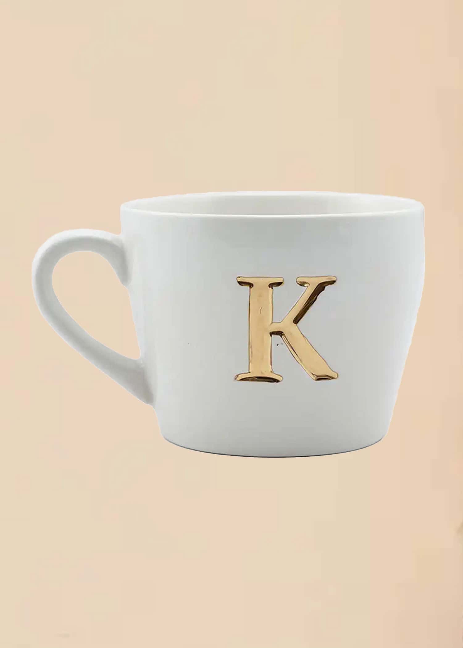 MO1 Mugg med bokstav - K NO - Indiska