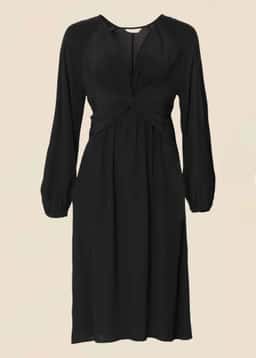Rowan solid dress - Black