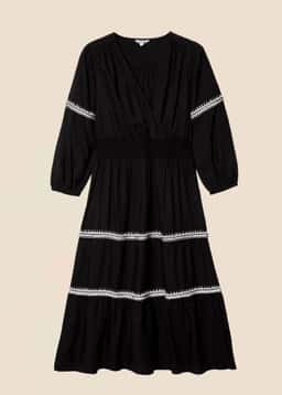 SINNA DRESS - Black