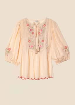 JULIETTE TOP - PEACH