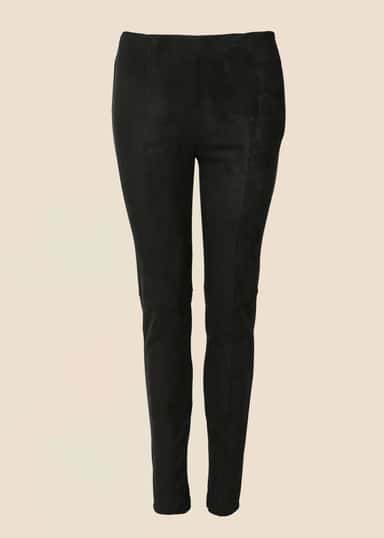 Molly Tights i mockaimitation - Svart 1 - Indiska