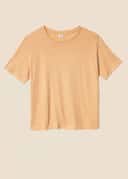LISA LINEN TEE - BEIGE
