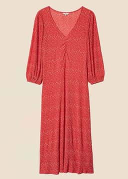 IKA DRESS - CORAL