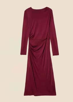 Lovis Dress - BURGUNDY