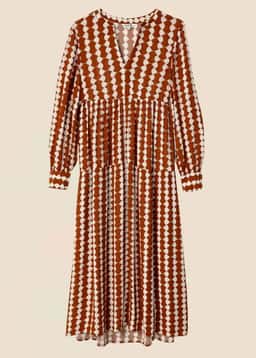 Frida dress 241 - Rust