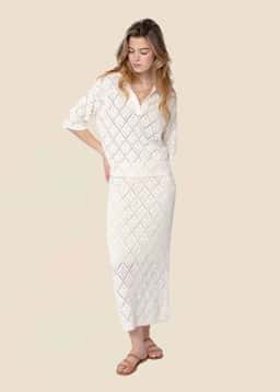 VANESSA SKIRT - BEIGE