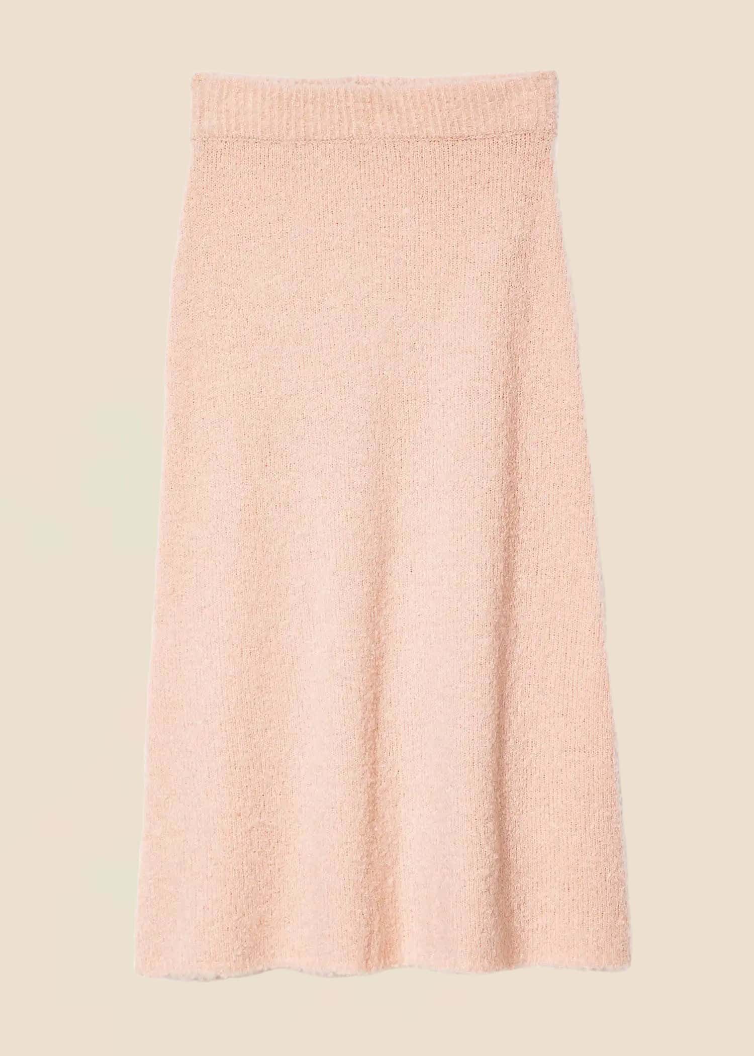 OLIVIA Rosa strikket skjørt - Rosa 1 - Indiska