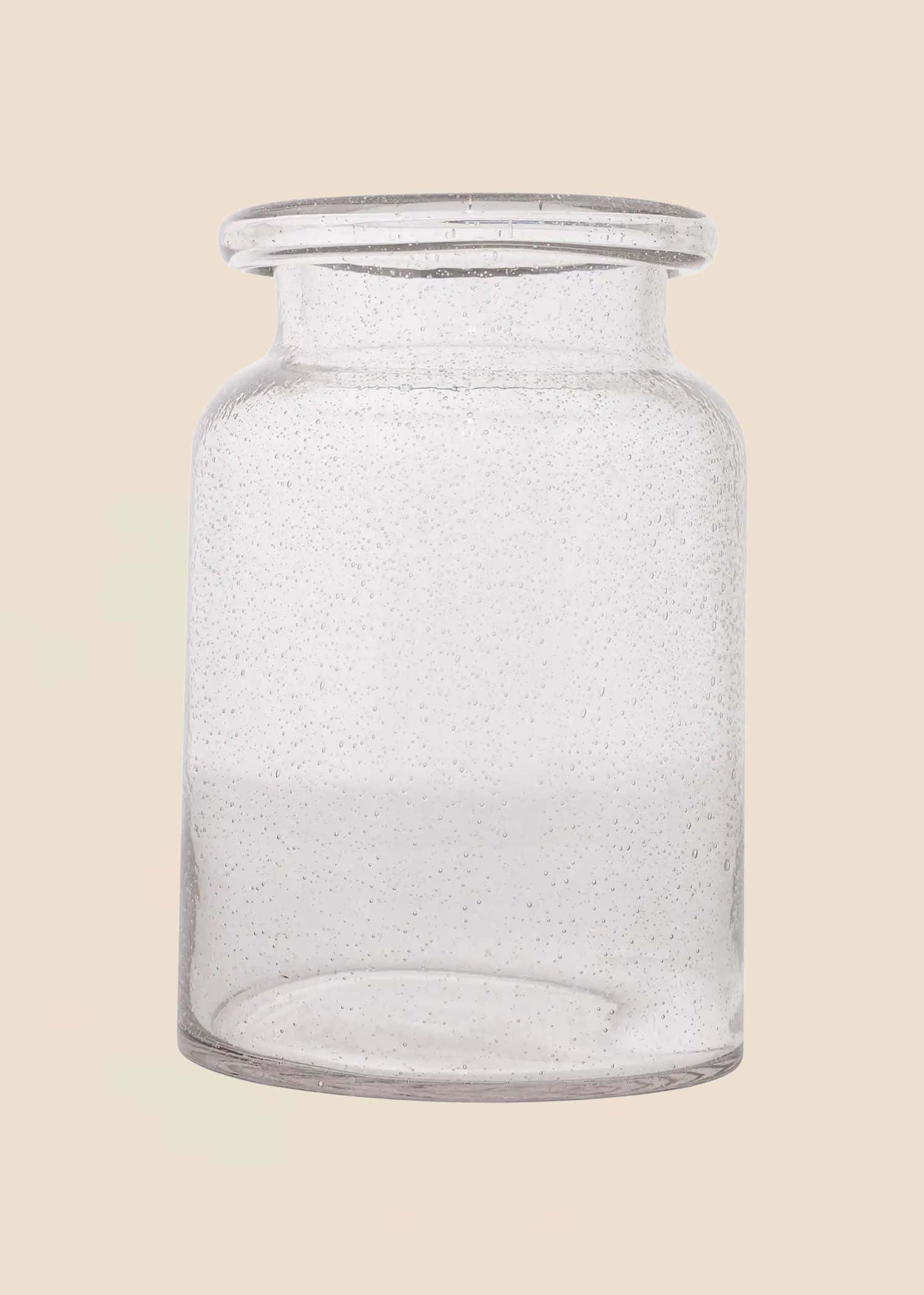 ANVI Stor glassvase med bobler - Multi 1 - Indiska