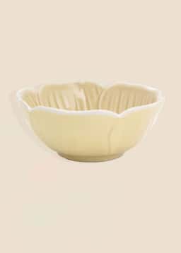FLOWER BOWL - BEIGE
