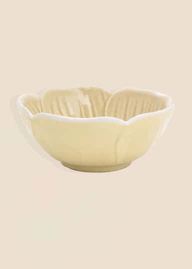 FLOWER Blomsterskål - Beige 1 - Indiska