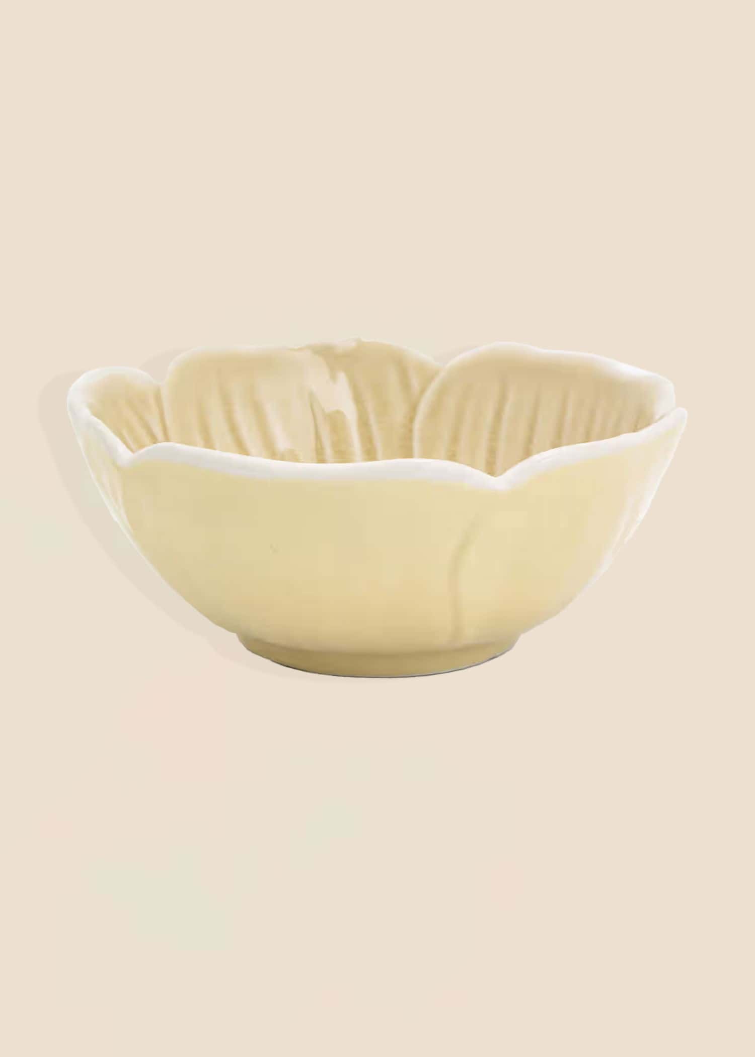 FLOWER Blomsterskål - Beige 1 - Indiska