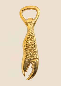 CLAW BOTTLE OPENER - BRASS