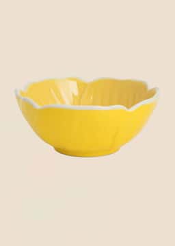 FLOWER BOWL - YELLOW