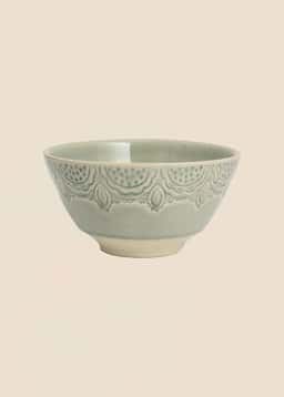 MATHILDA DECO BOWL - DustyBlue