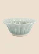 MATHILDA SCALLOP SALAD BOWL - DustyBlue